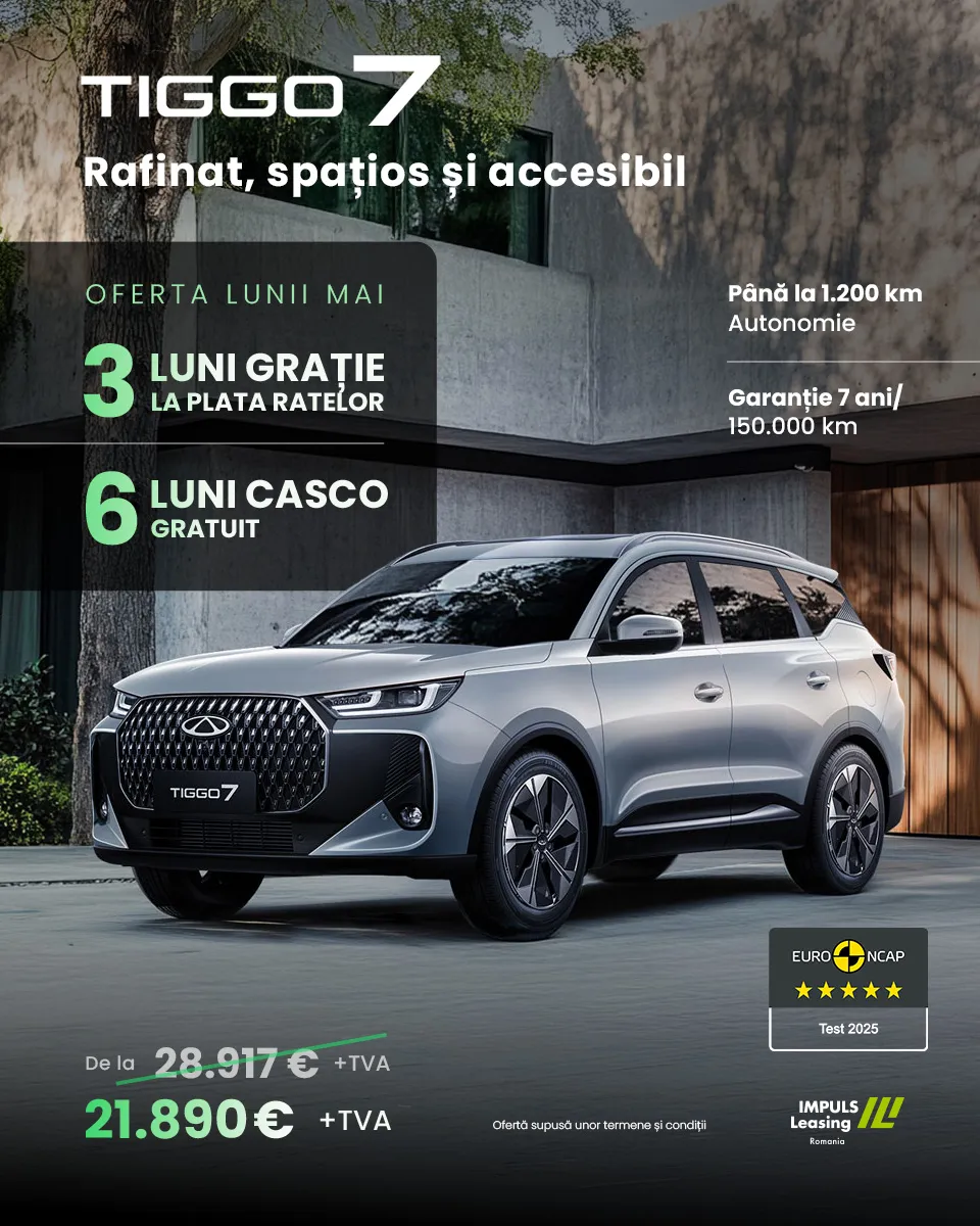 Gama TIGGO7 ICE mai mobile