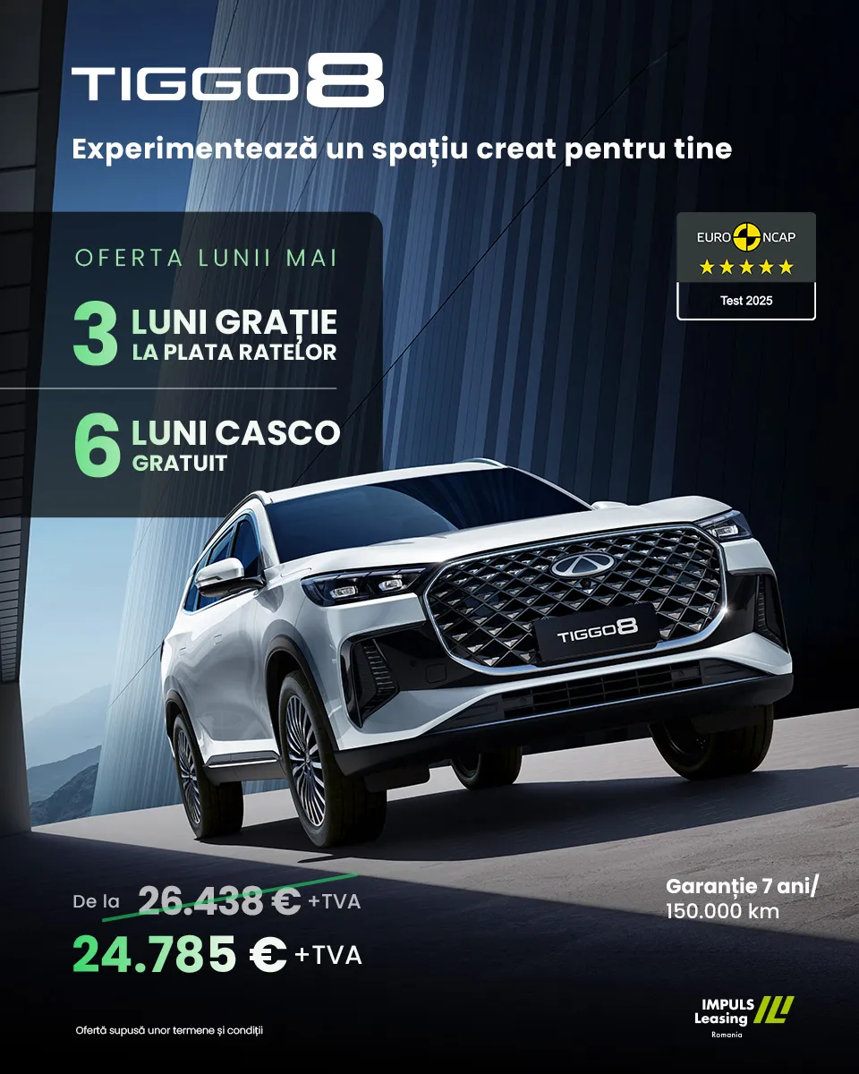Gama TIGGO8 ICE mai mobile