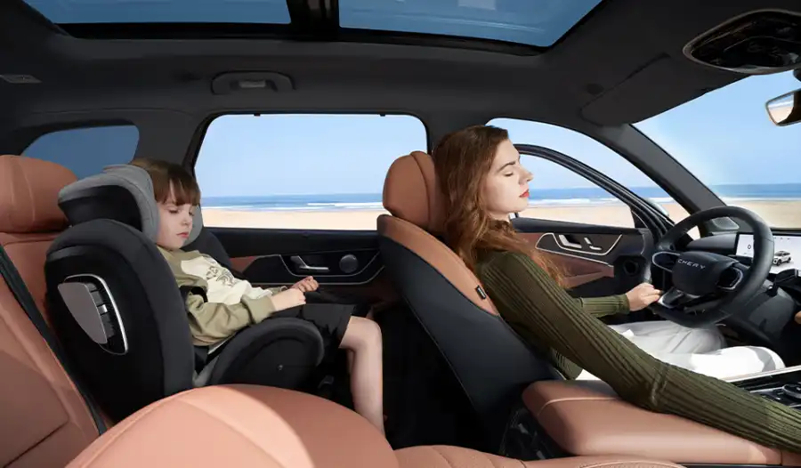 Tiggo 9 CSH PHEV experienta de lux silentioasa ca o masina electrica chery romania